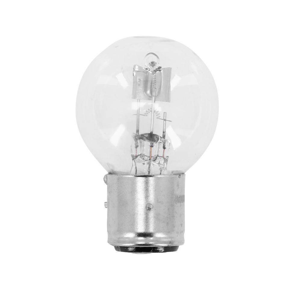 Ampoule lampe blanche BA21D 6V 45/40W projecteur 3 plot auto pour moto deux roue