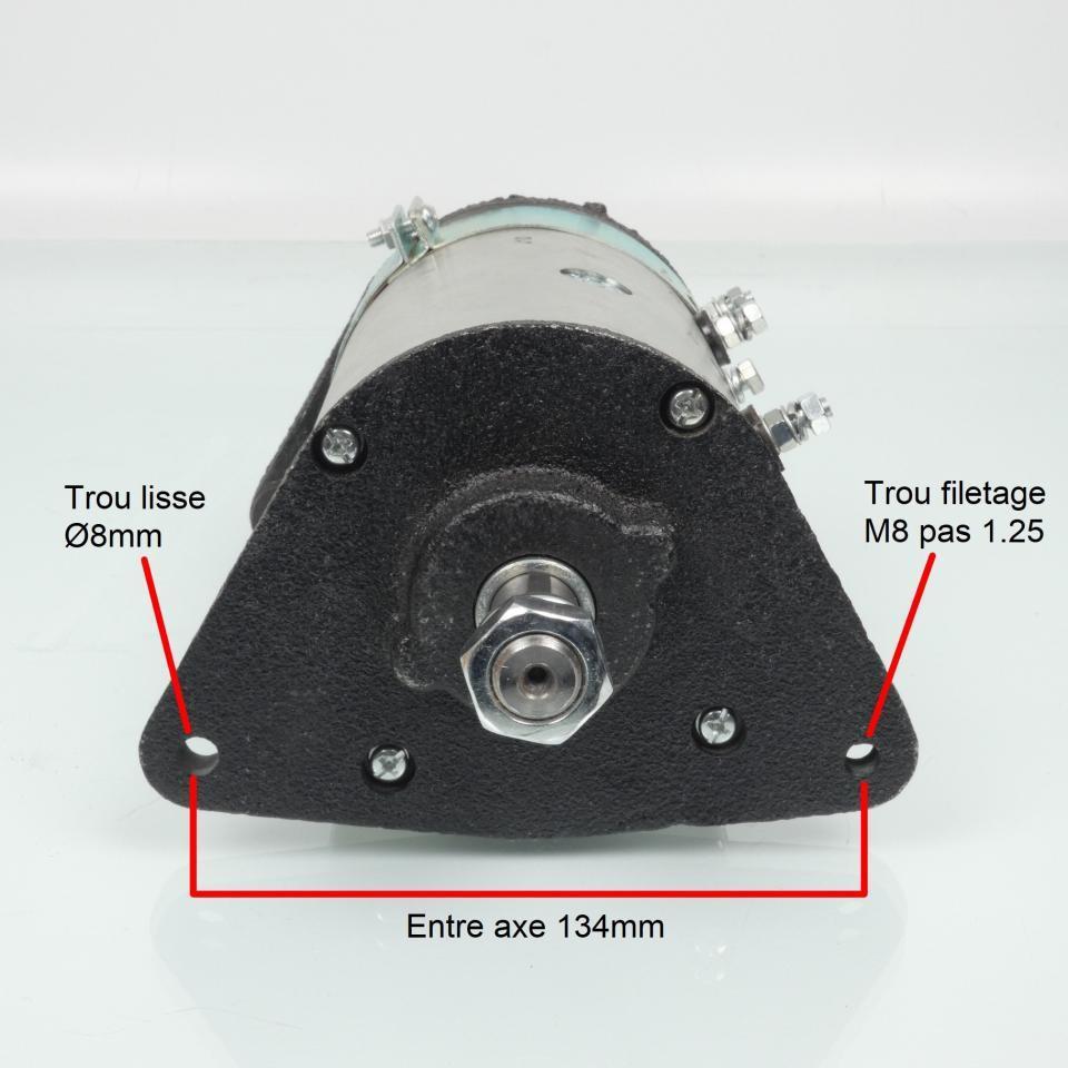 Démarreur pour Auto Piaggio 220 Ape Tm P703-P703V Fl2 1984 à 2007 dynamoteur 157715