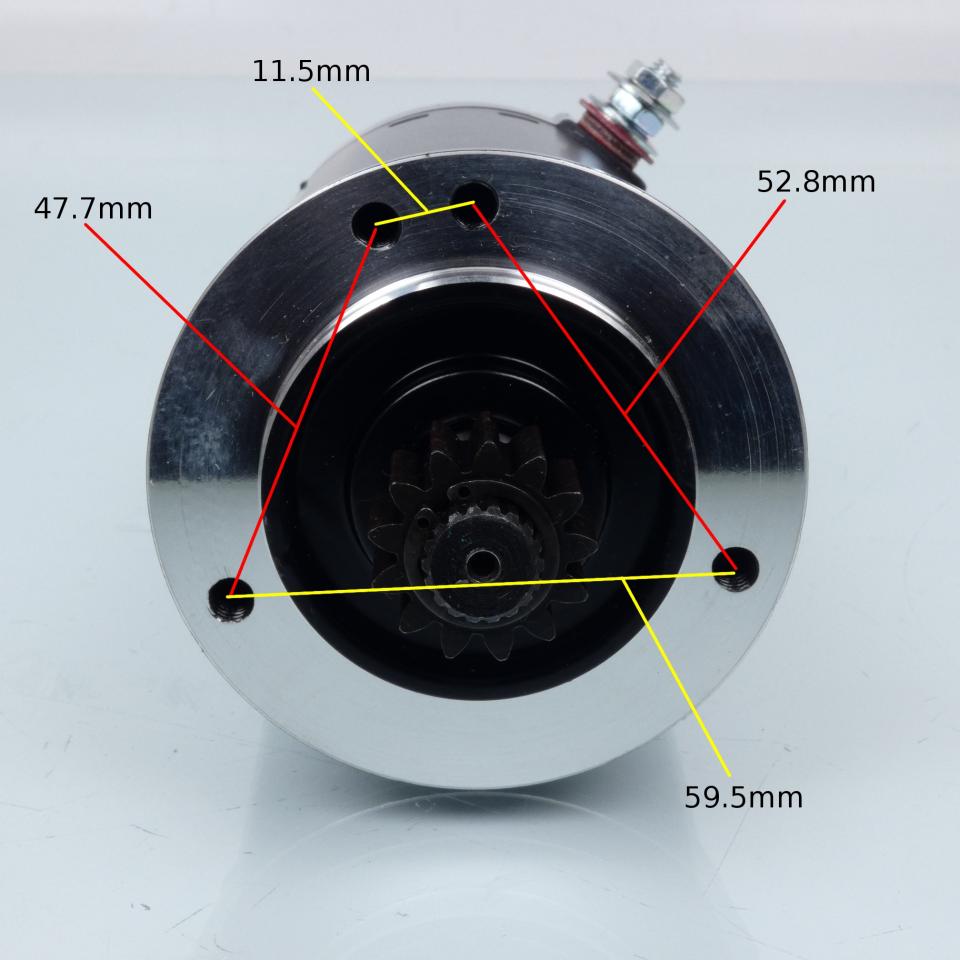 Démarreur RMS pour moto Ducati 400 Monster 1995 à 1997 Neuf