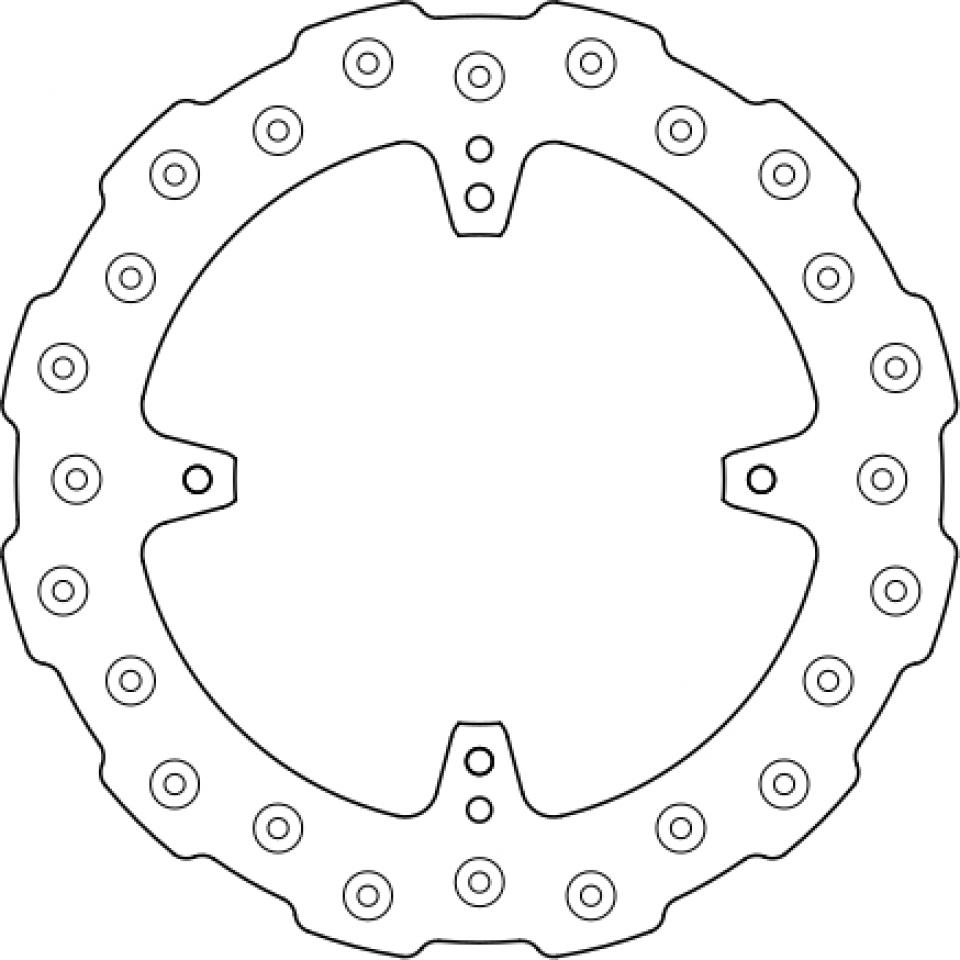 Disque de frein Ferodo pour Moto Honda 250 Cr-F X 2004 à 2015 AR Neuf