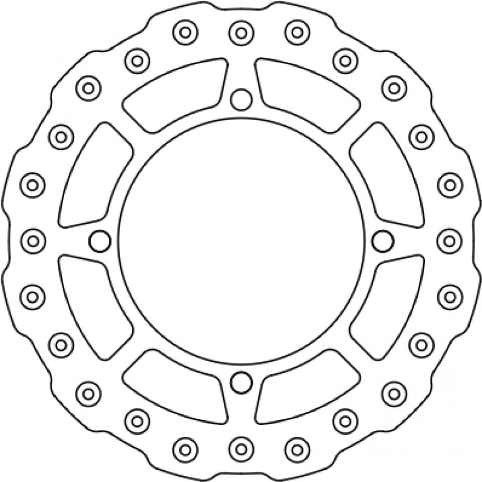 Disque de frein Ferodo pour Moto Suzuki 250 Rm-Z 4T Fi 2010 à 2021 AR Neuf