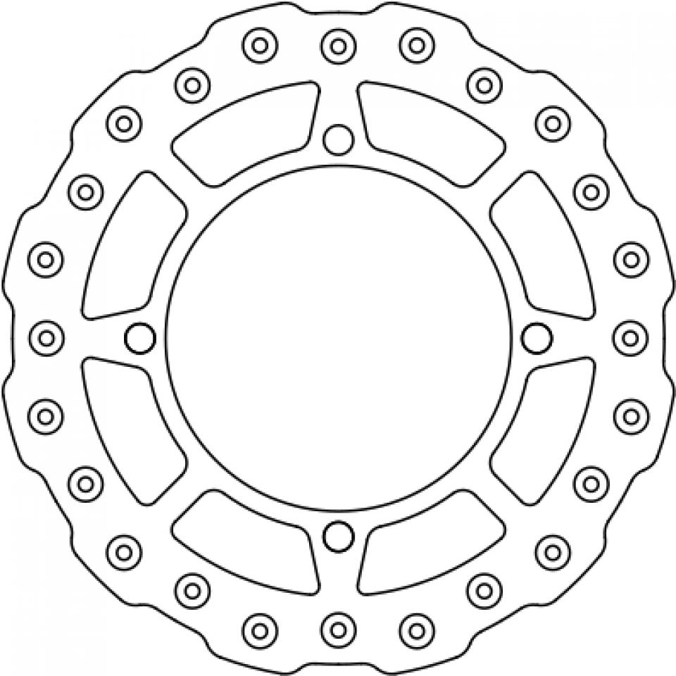 Disque de frein Ferodo pour Moto Suzuki 250 Rm-Z 4T Fi 2010 à 2021 AR Neuf