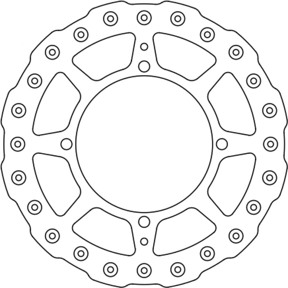 Disque de frein Ferodo pour Moto Suzuki 250 Rm-Z 4T Fi 2010 à 2021 AV Neuf