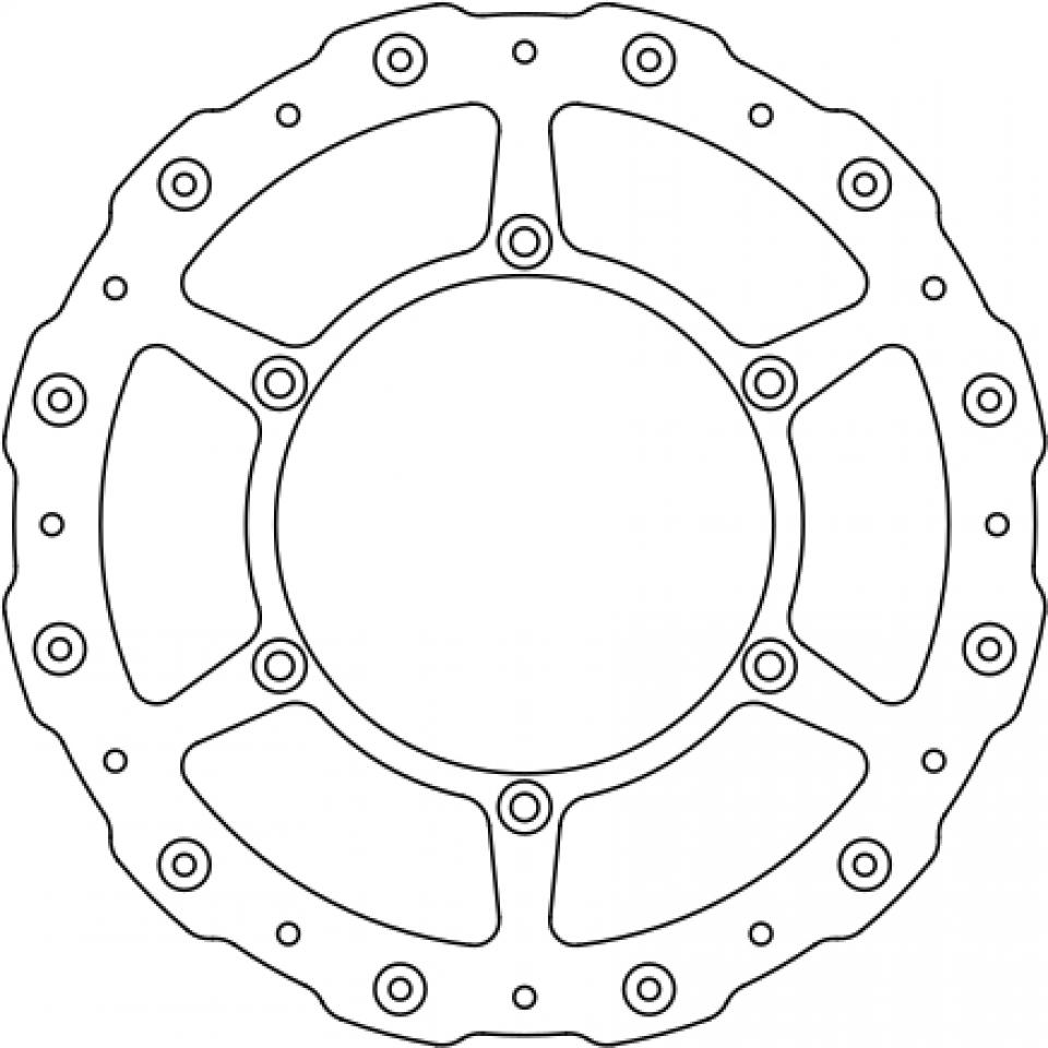 Disque de frein Ferodo pour Moto Yamaha 125 YZ 2008 à 2016 AV Neuf