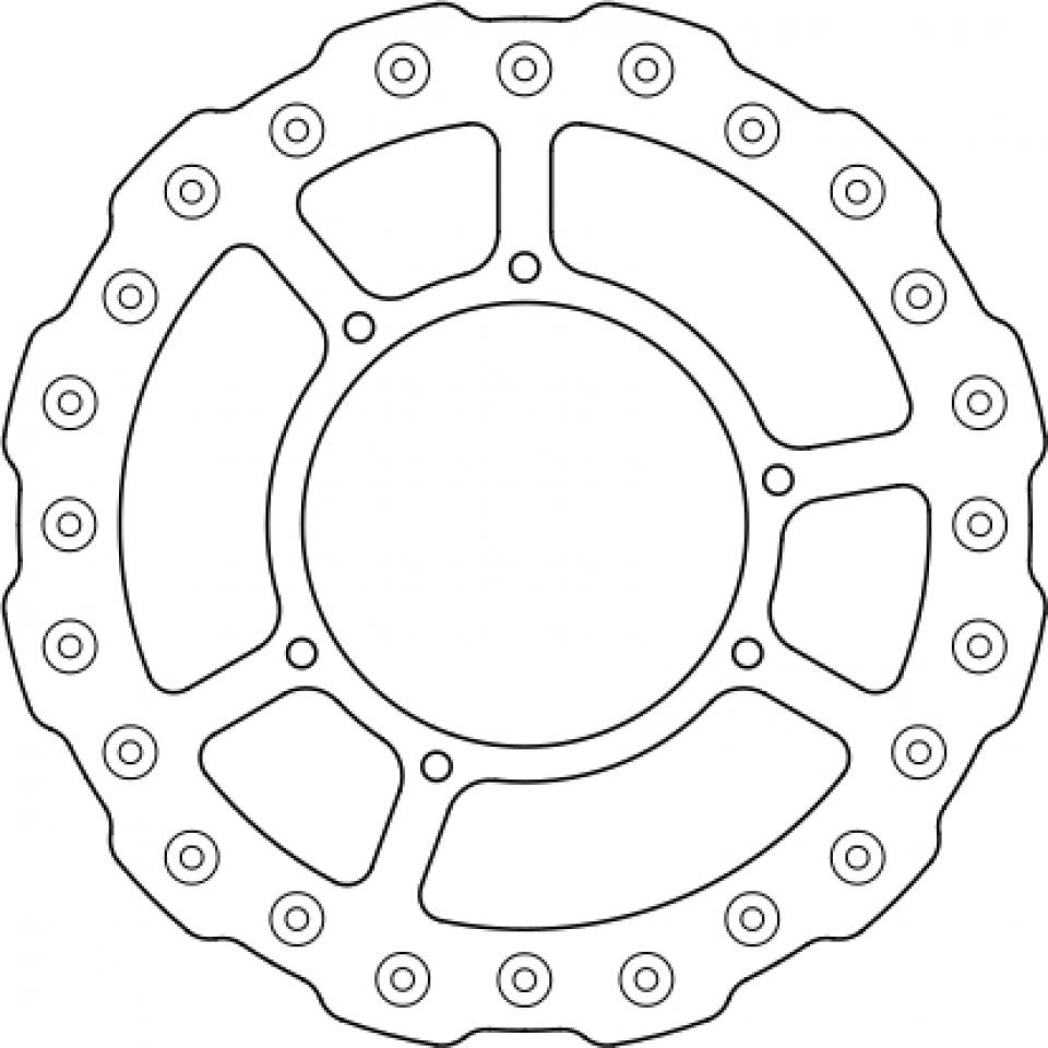 Disque de frein Ferodo pour Moto Honda 450 Cr-F R 2015 à 2026 AV Neuf