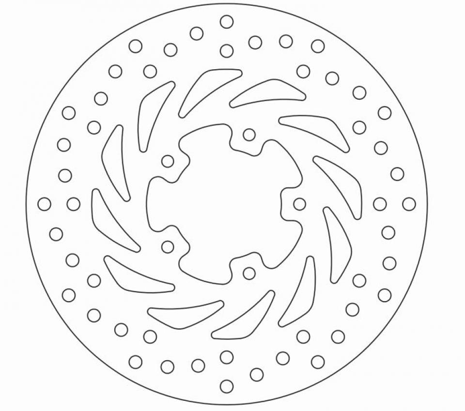 Disque de frein Ferodo pour Scooter Gilera 50 Runner Pure Jet 2002 à 2006 AV Neuf