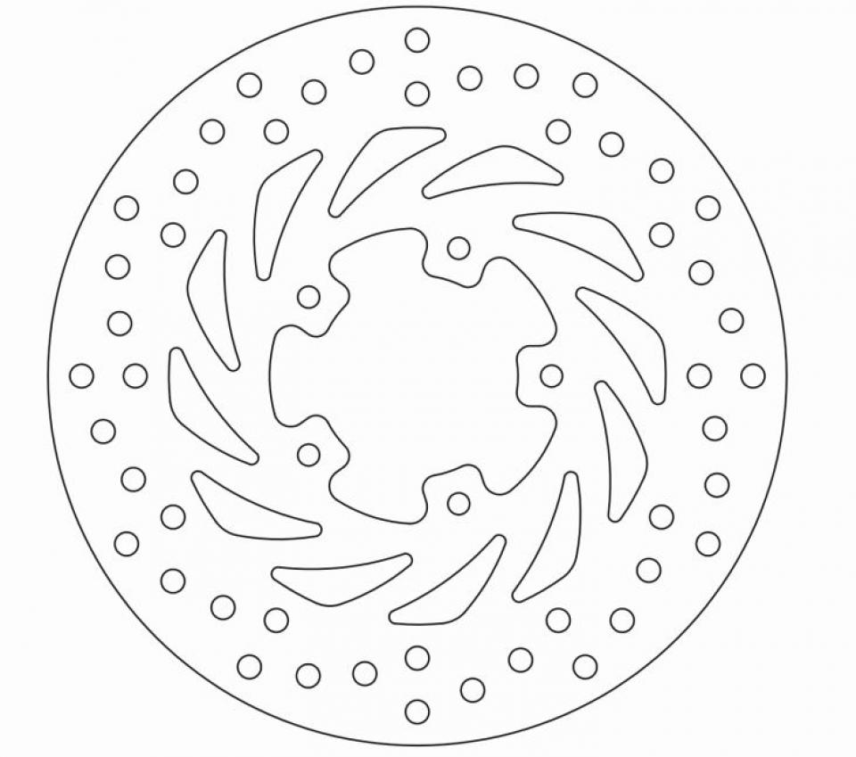 Disque de frein Ferodo pour Scooter Gilera 50 Runner Pure Jet 2002 à 2006 AV Neuf