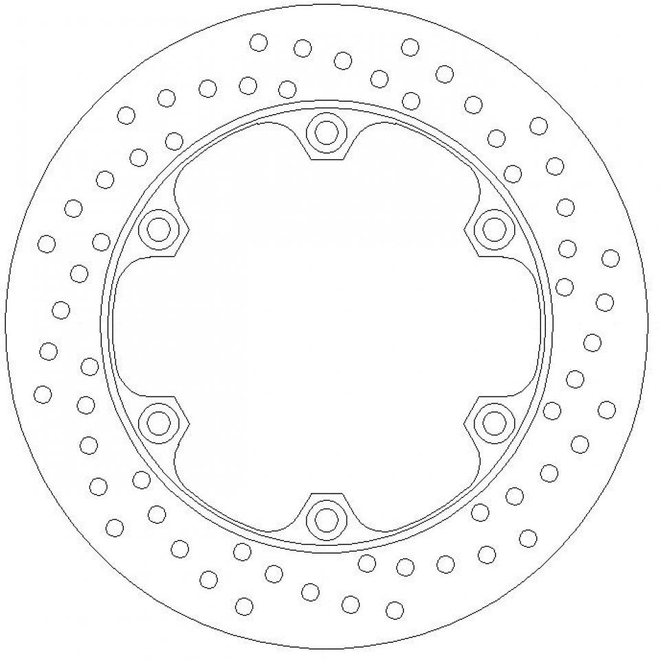 Disque de frein Ferodo pour Scooter Honda 600 FJS Silver Wing 2003 à 2008 AV Neuf