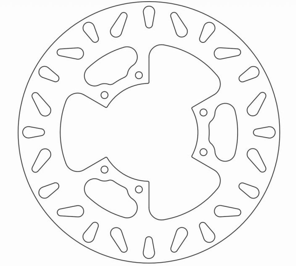 Disque de frein Ferodo pour Moto Yamaha 200 Dt R 1988 à 1996 AV Neuf