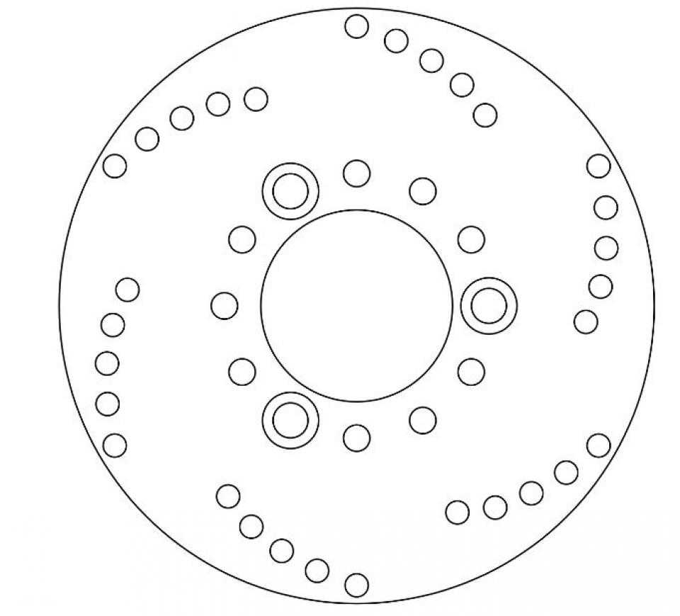 Disque de frein Ferodo pour Scooter Kymco 50 Dink 2T 1999 à 2006 AV Neuf