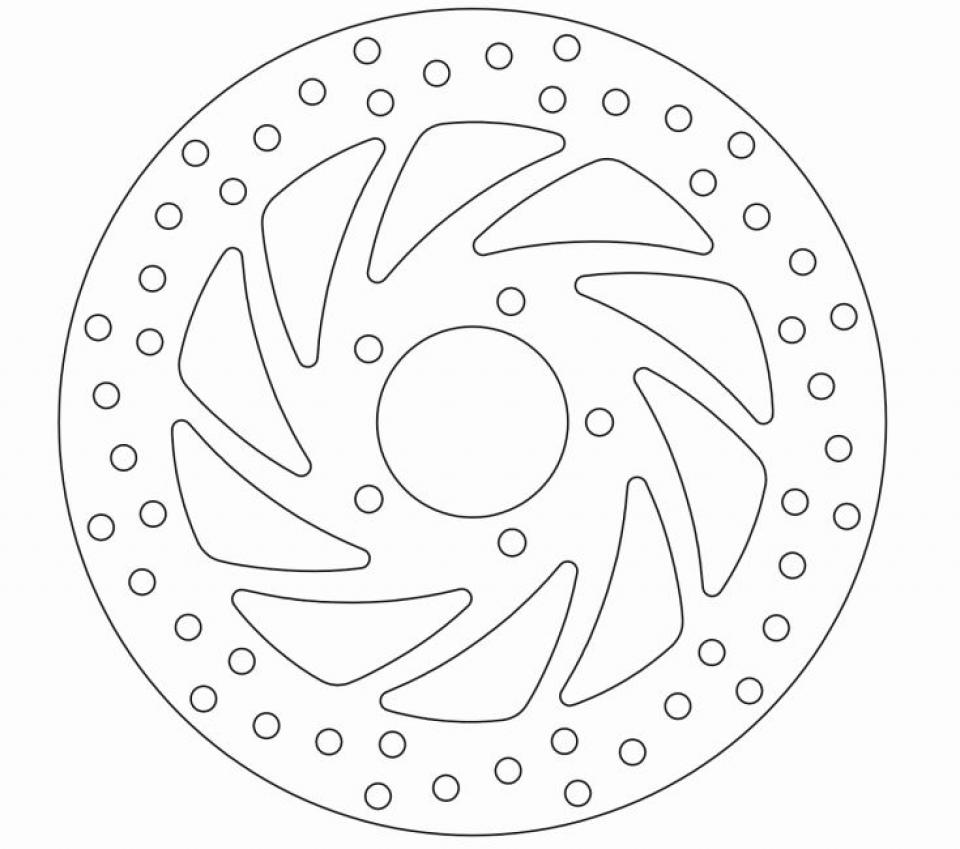 Disque de frein Ferodo pour Scooter Derbi 300 Rambla I 2010 à 2013 AVG Neuf