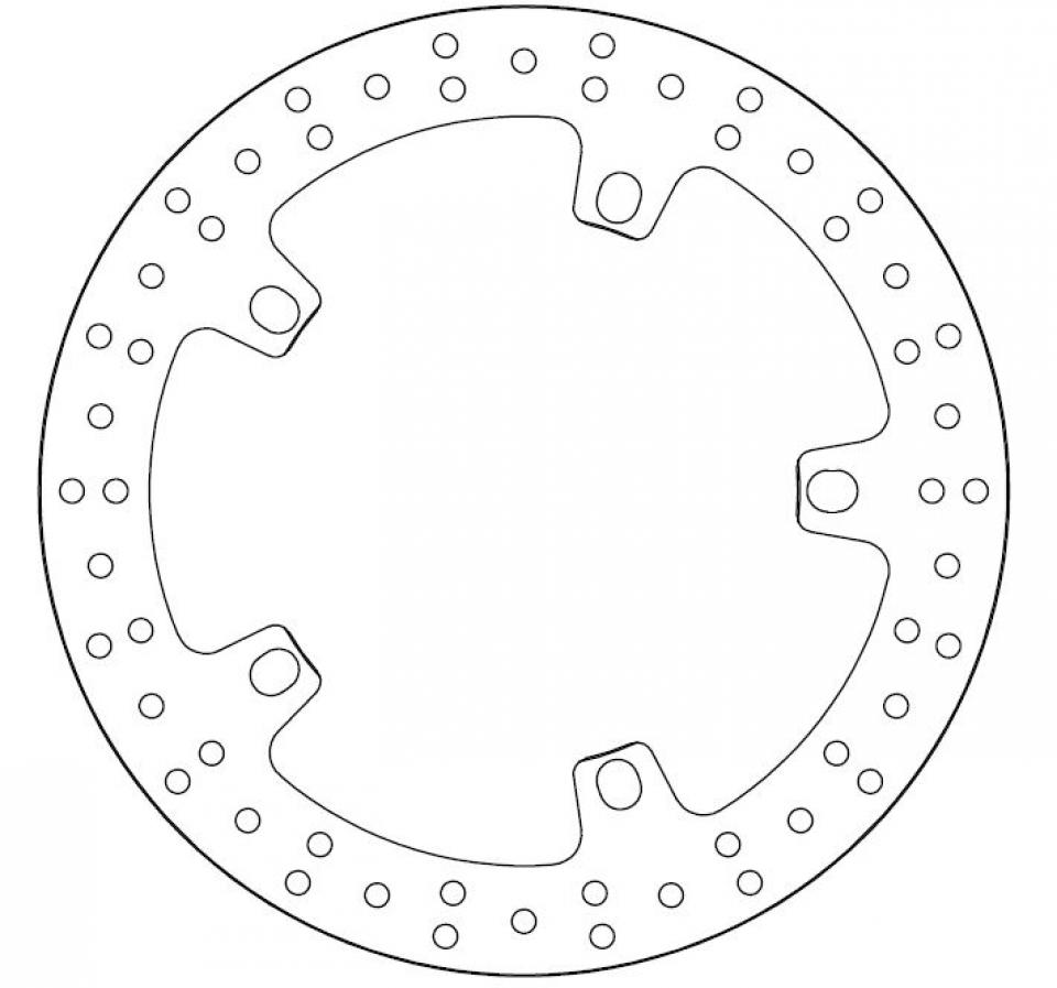 Disque de frein Ferodo pour Moto BMW 1200 K Gt Abs 2003 à 2007 AVG / AVD Neuf
