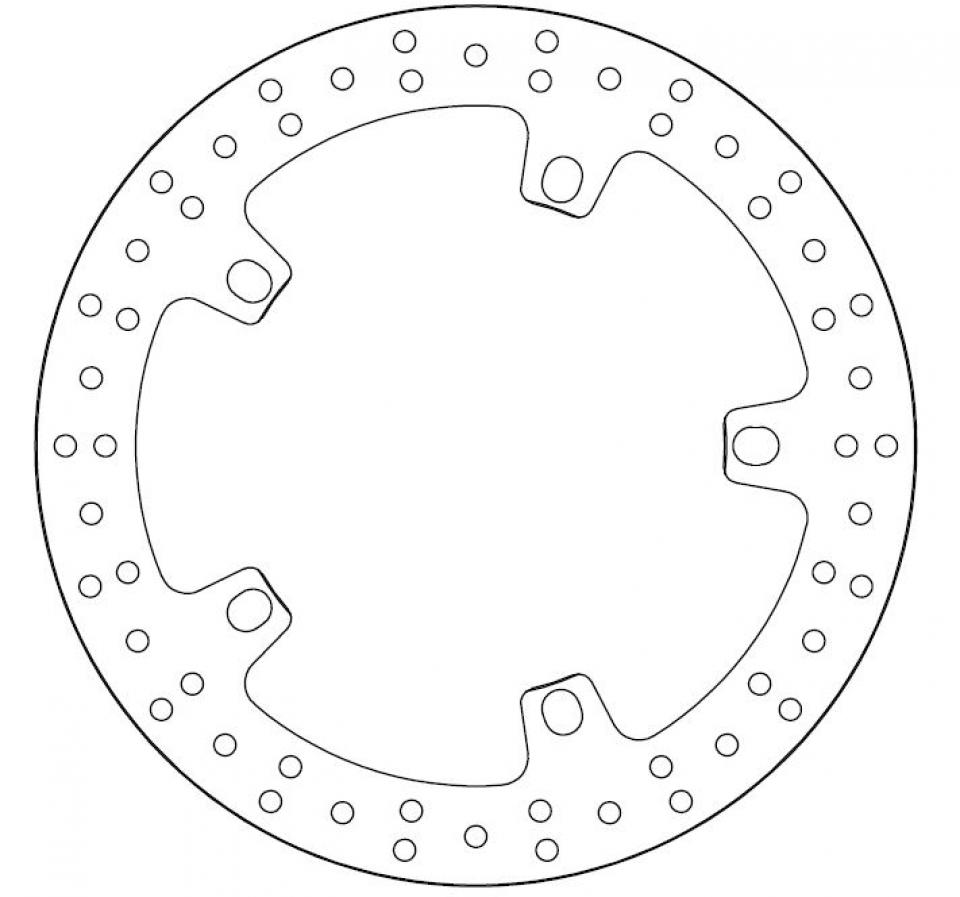 Disque de frein Ferodo pour Moto BMW 1200 K Gt Abs 2003 à 2007 AVG / AVD Neuf