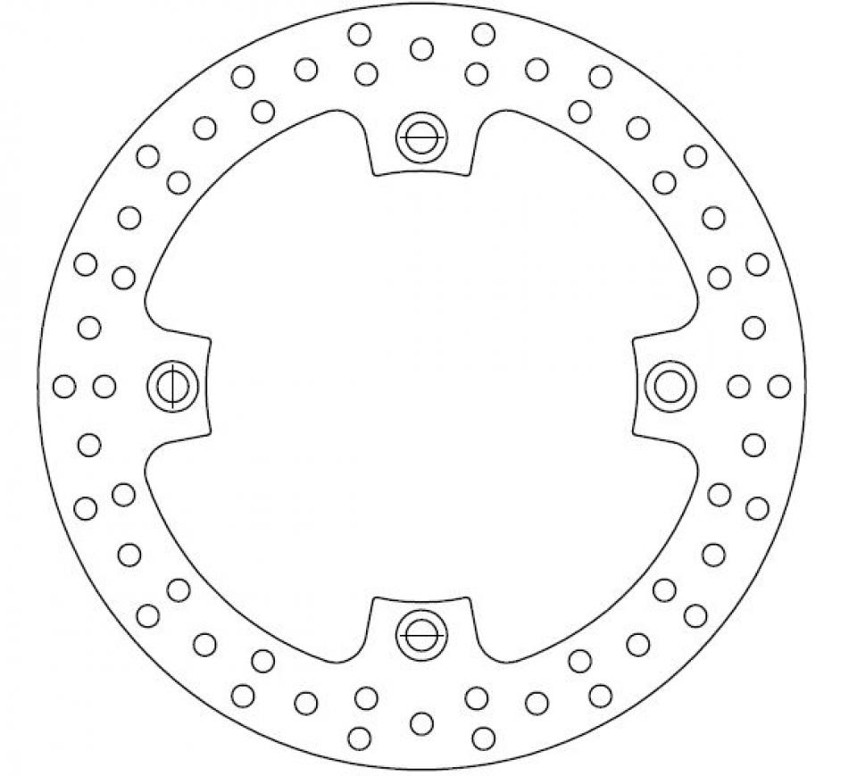 Disque de frein Ferodo pour Moto Triumph 955 Speed Triple I 2002 à 2005 AR Neuf