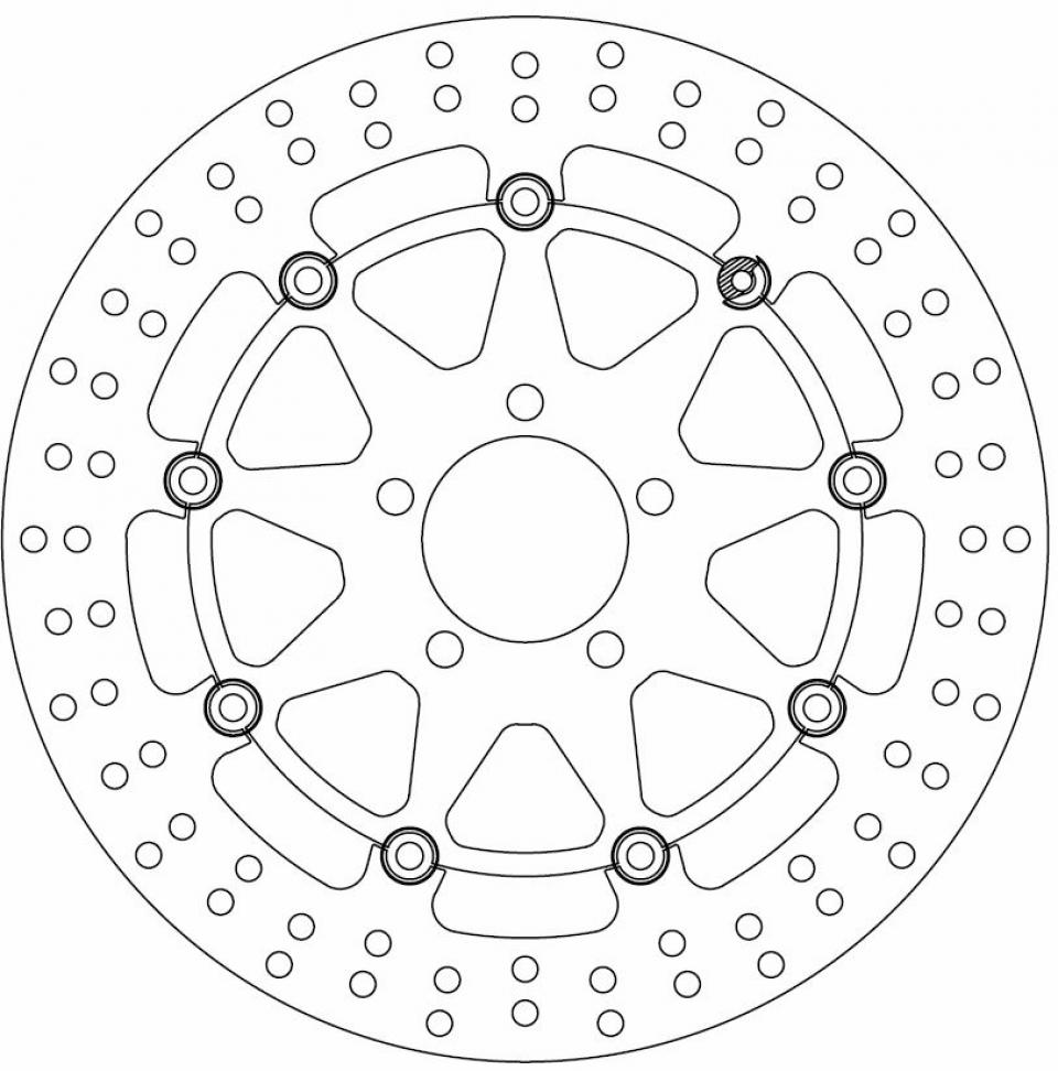 Disque de frein Ferodo pour Moto Kawasaki 400 ZXR 1991 à 2002 AVG / AVD Neuf