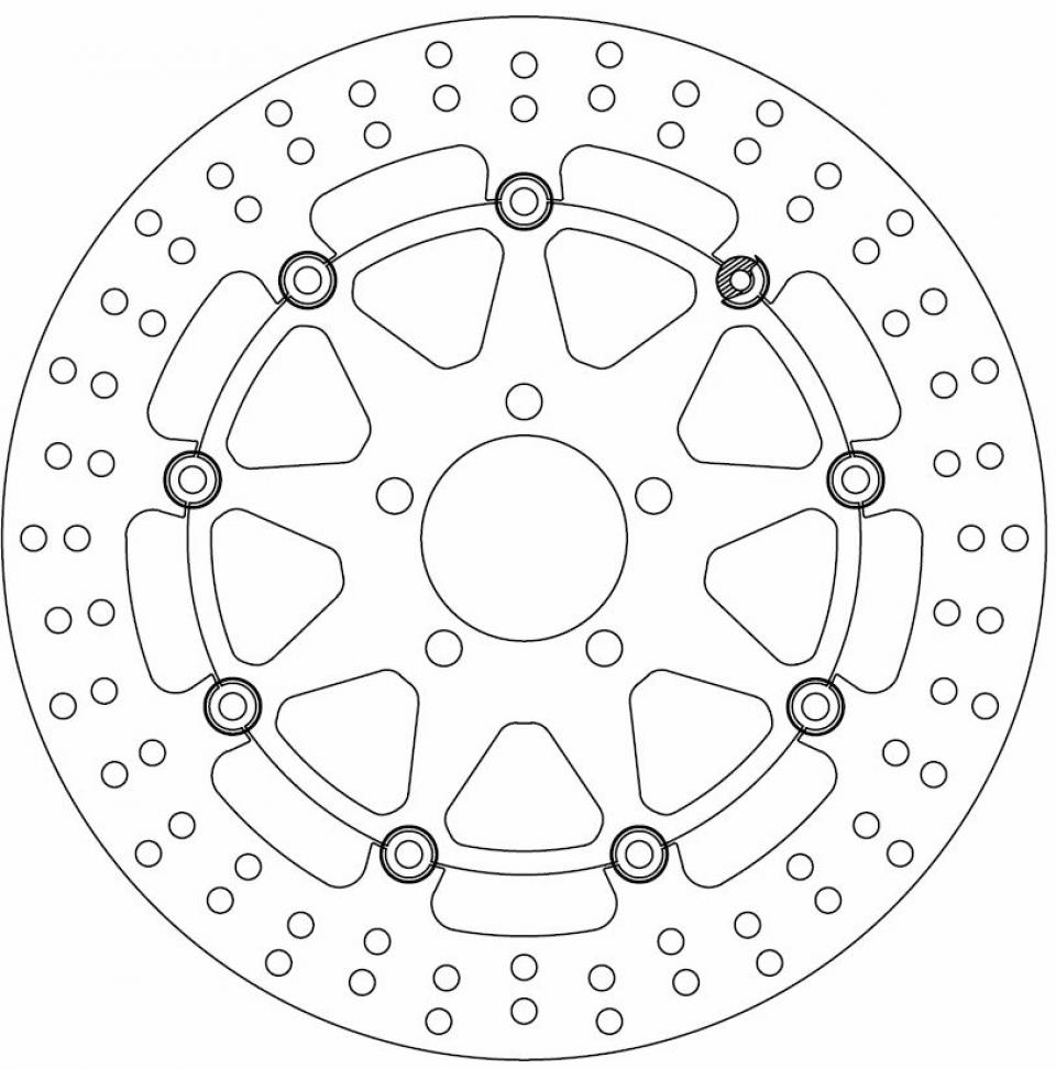Disque de frein Ferodo pour Moto Kawasaki 400 ZXR 1991 à 2002 AVG / AVD Neuf