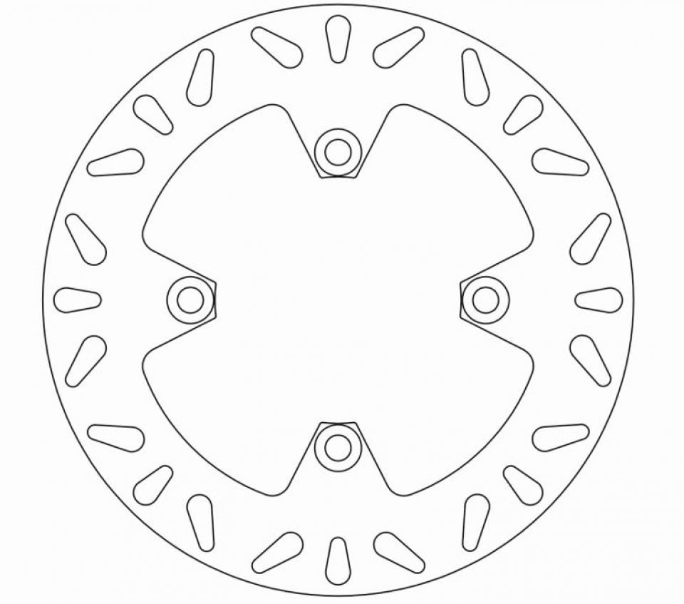 Disque de frein Ferodo pour Moto Kawasaki 400 ZXR 1989 à 2002 AR Neuf