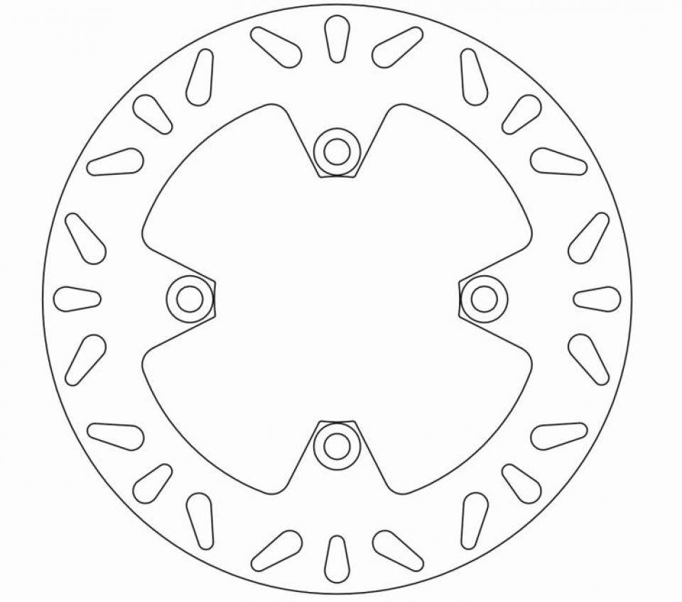 Disque de frein Ferodo pour Moto Kawasaki 400 ZXR 1989 à 2002 AR Neuf