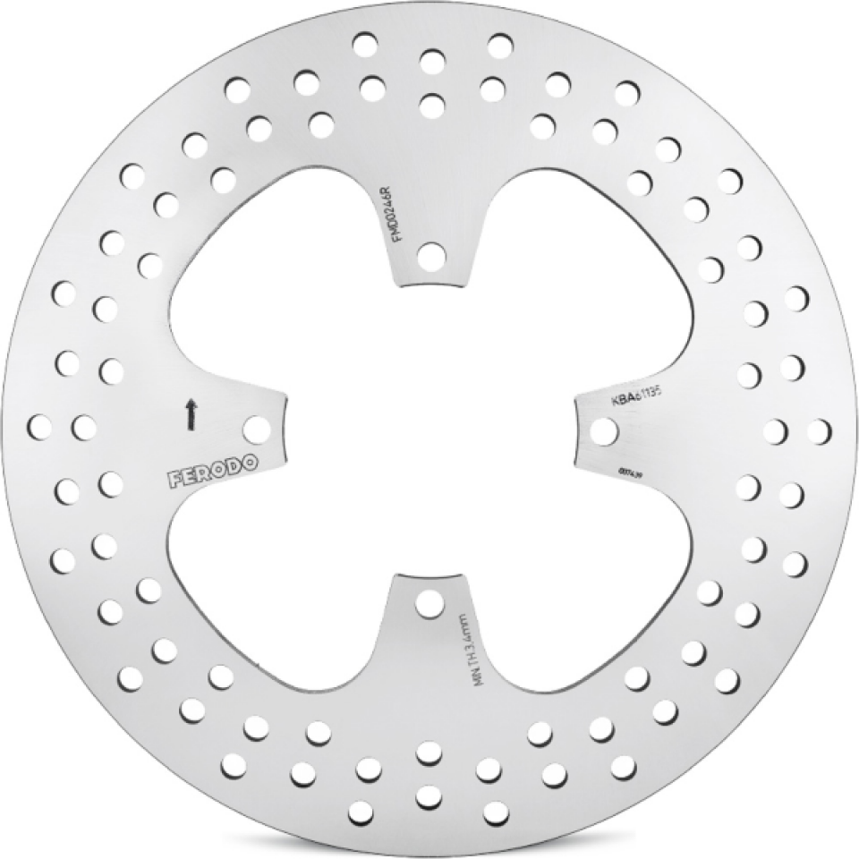 Disque de frein Ferodo pour Moto Suzuki 500 GS E 1989 à 2003 AR Neuf