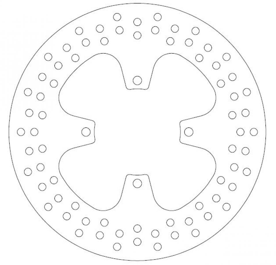 Disque de frein Ferodo pour Moto Suzuki 500 GS E 1989 à 2003 AR Neuf