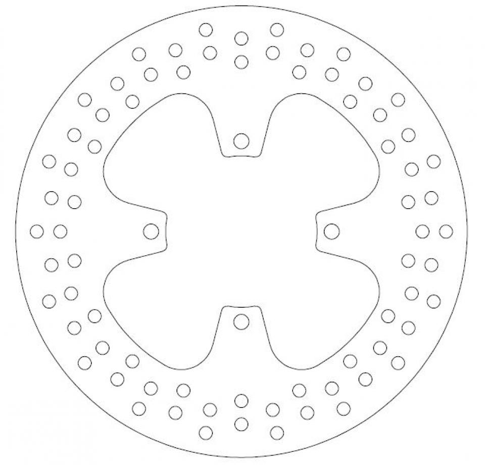 Disque de frein Ferodo pour Moto Suzuki 500 GS E 1989 à 2003 AR Neuf