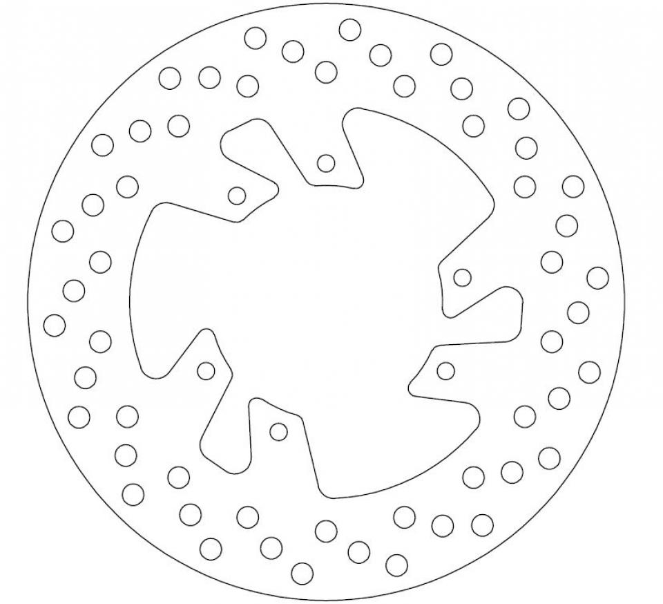 Disque de frein Ferodo pour Moto Yamaha 600 XT 1987 à 1989 AR Neuf