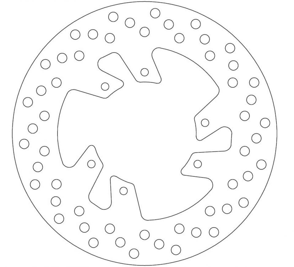 Disque de frein Ferodo pour Moto Yamaha 600 XT 1987 à 1989 AR Neuf