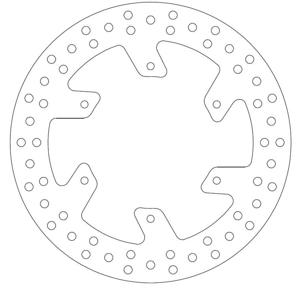 Disque de frein Ferodo pour Moto Yamaha 500 Rd Lc 1984 à 1986 AR Neuf