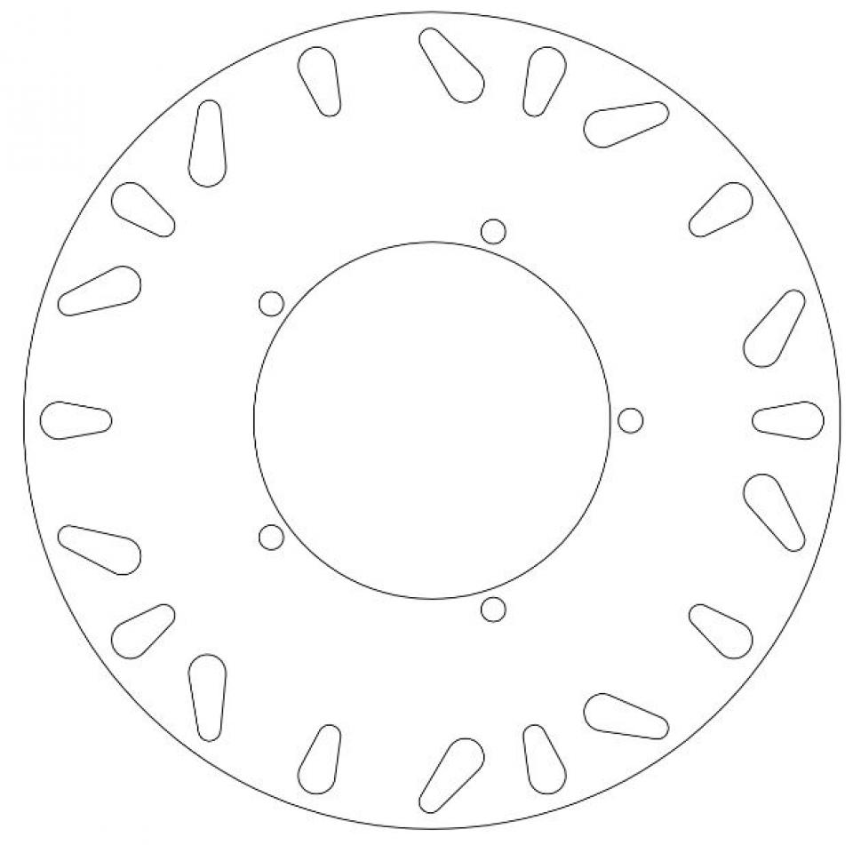 Disque de frein Ferodo pour Scooter Benelli 150 Adiva 2001 à 2002 AR Neuf