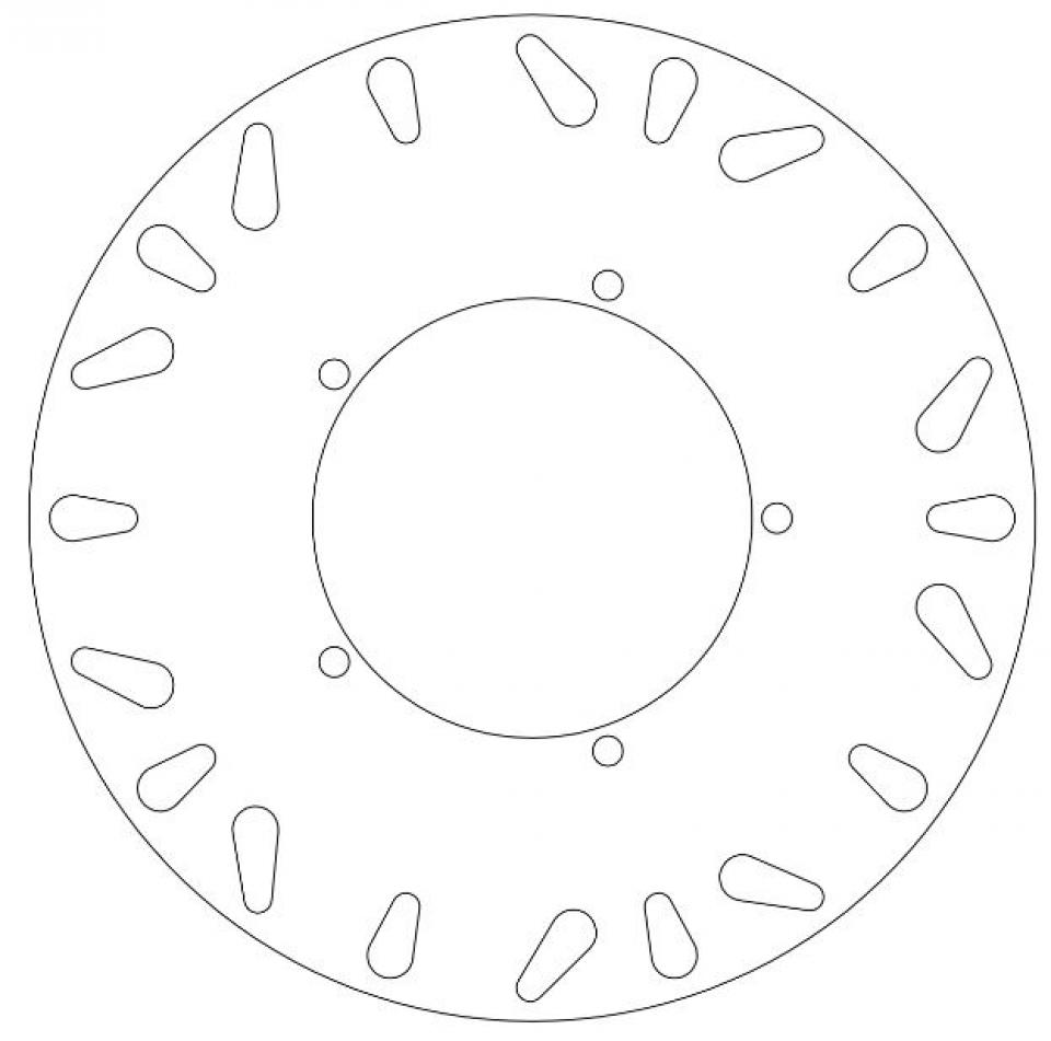 Disque de frein Ferodo pour Scooter Benelli 150 Adiva 2001 à 2002 AR Neuf