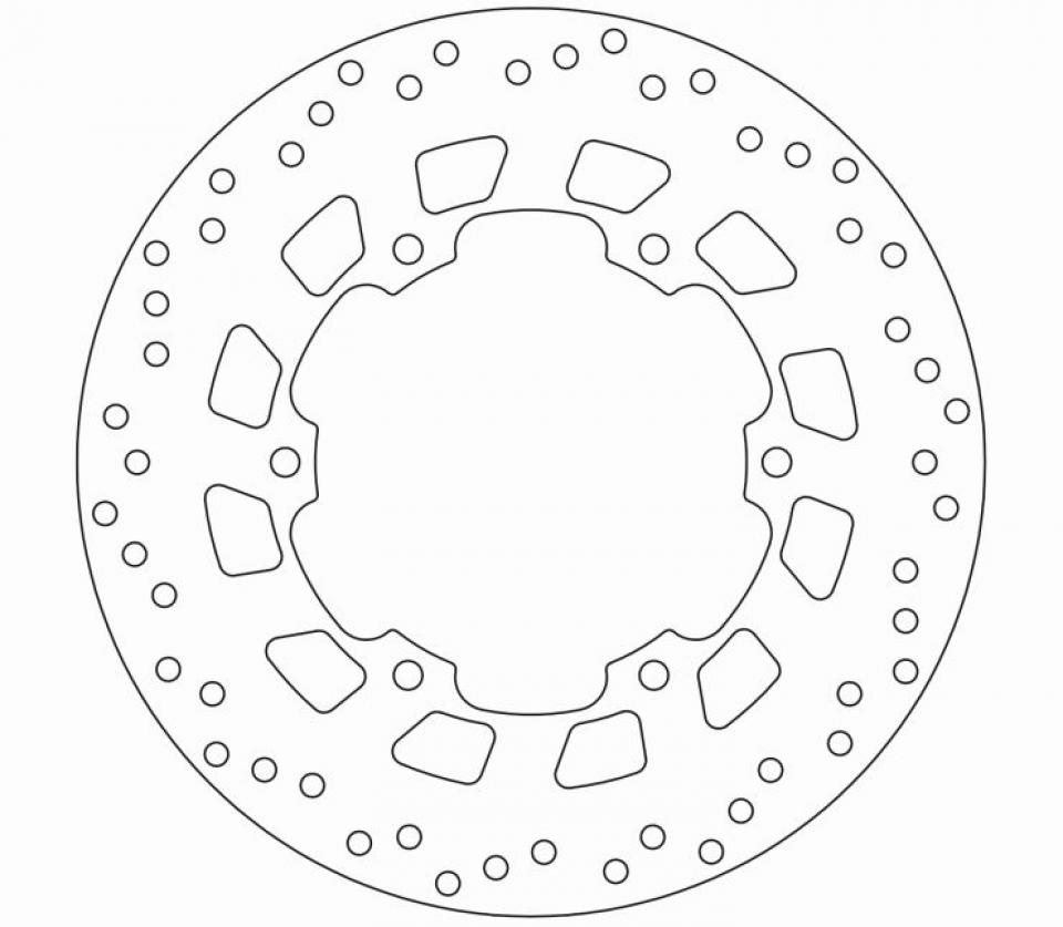 Disque de frein Ferodo pour Scooter Yamaha 125 Vp X-City 2008 à 2016 AV Neuf