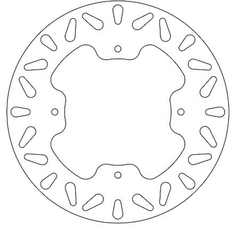 Disque de frein Ferodo pour Moto Honda 650 Nx Dominator 1993 à 2002 AR Neuf