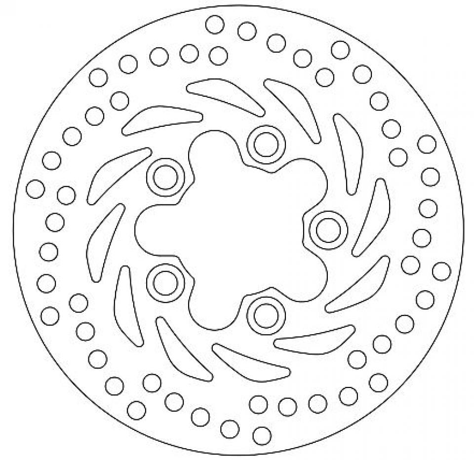 Disque de frein Ferodo pour Scooter Kymco 250 Grand dink 2001 à 2002 AR Neuf