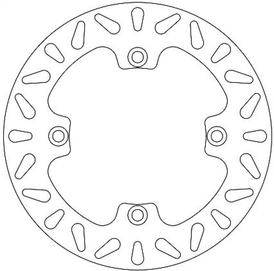 Disque de frein Ferodo pour Moto Husqvarna 125 WRE 1995 à 2004 AR Neuf