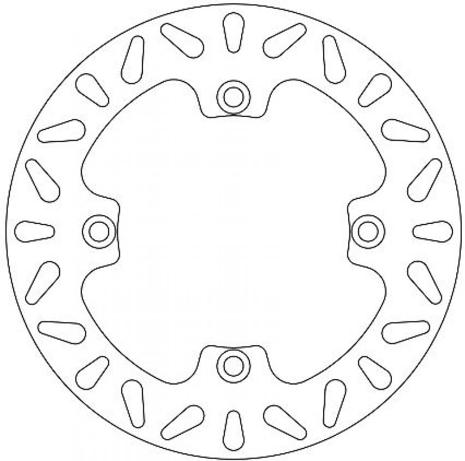 Disque de frein Ferodo pour Moto Husqvarna 125 WRE 1995 à 2004 AR Neuf