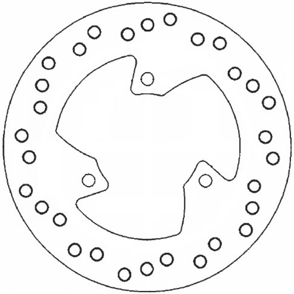 Disque de frein Ferodo pour Scooter Aprilia 125 Atlantic 2003 à 2012 AR Neuf