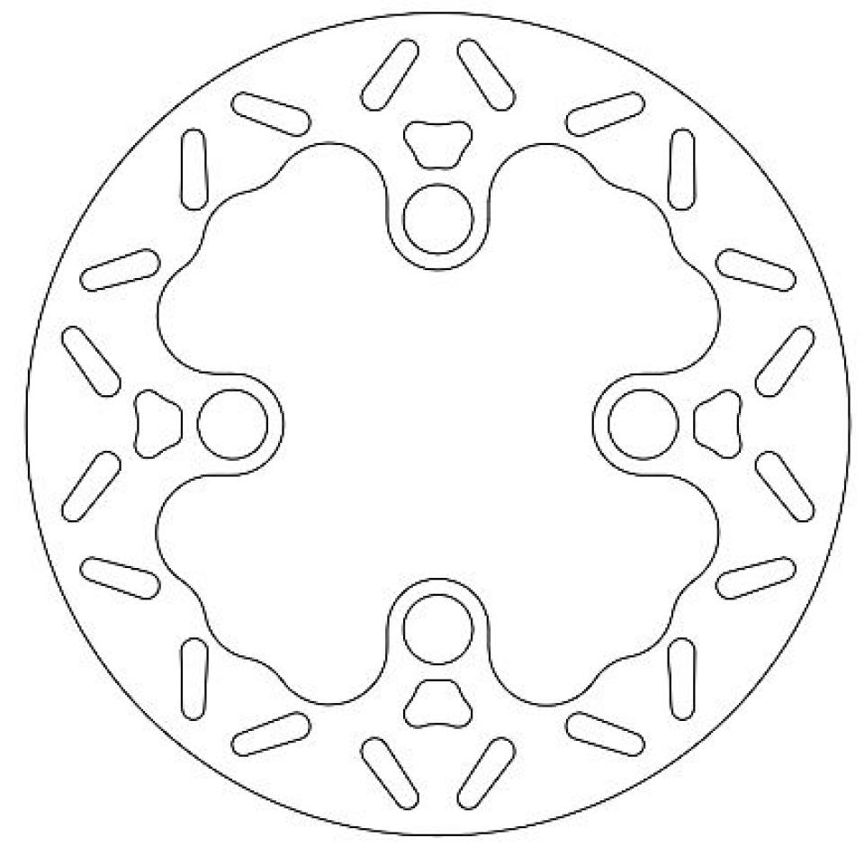 Disque de frein Ferodo pour Moto Gas gas 280 TXT PRO 2004 à 2013 AV Neuf