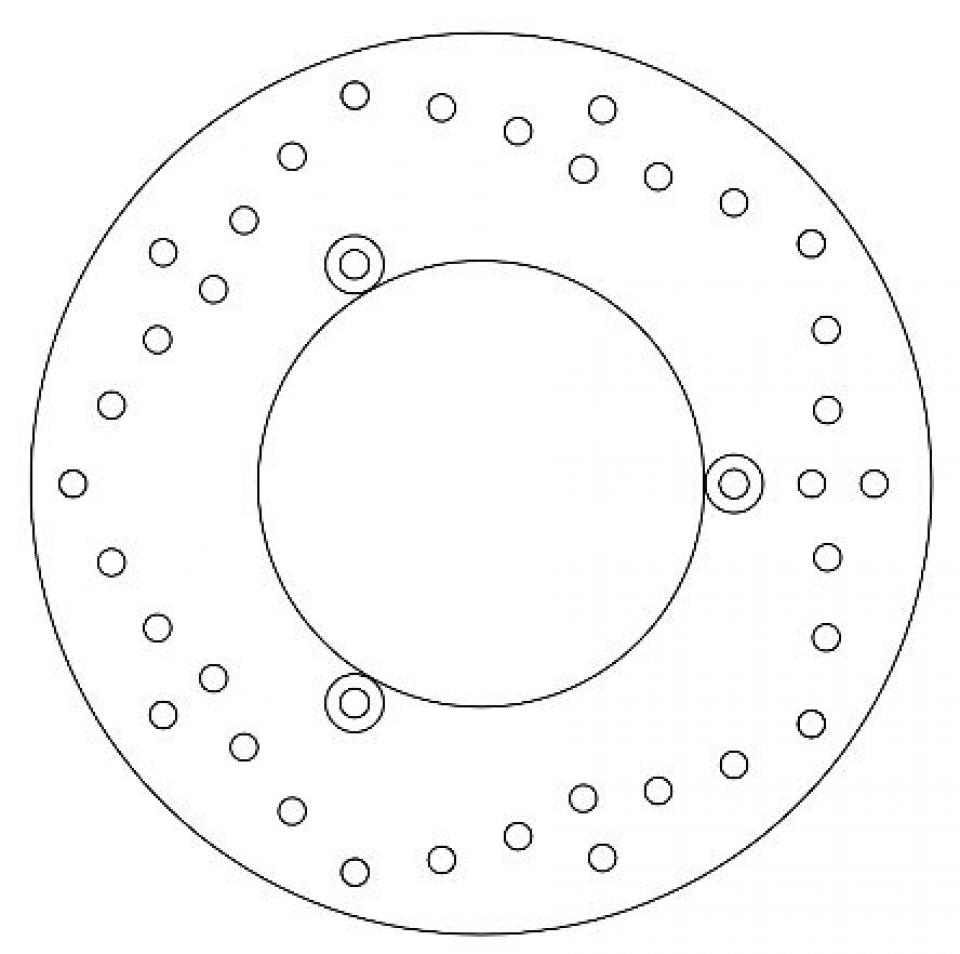Disque de frein Ferodo pour Scooter Yamaha 400 Yp Majesty 2004 à 2013 AR Neuf