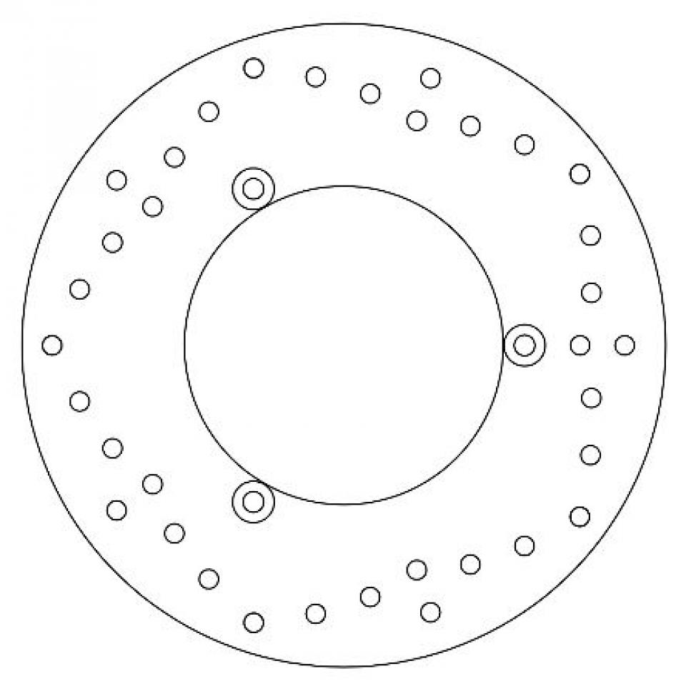 Disque de frein Ferodo pour Scooter Yamaha 400 Yp Majesty 2004 à 2013 AR Neuf