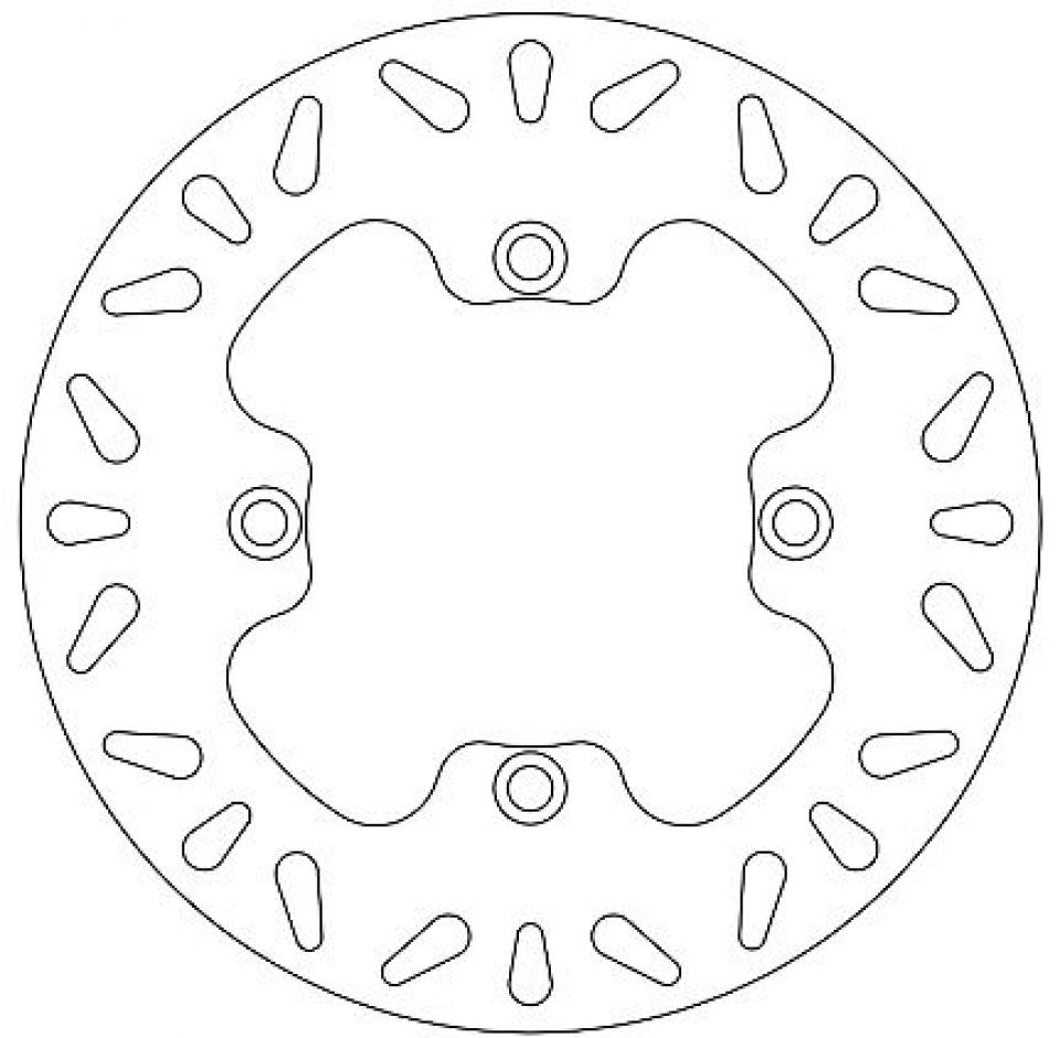 Disque de frein Ferodo pour Scooter Honda 600 FJS Silver Wing 2003 à 2005 AR Neuf