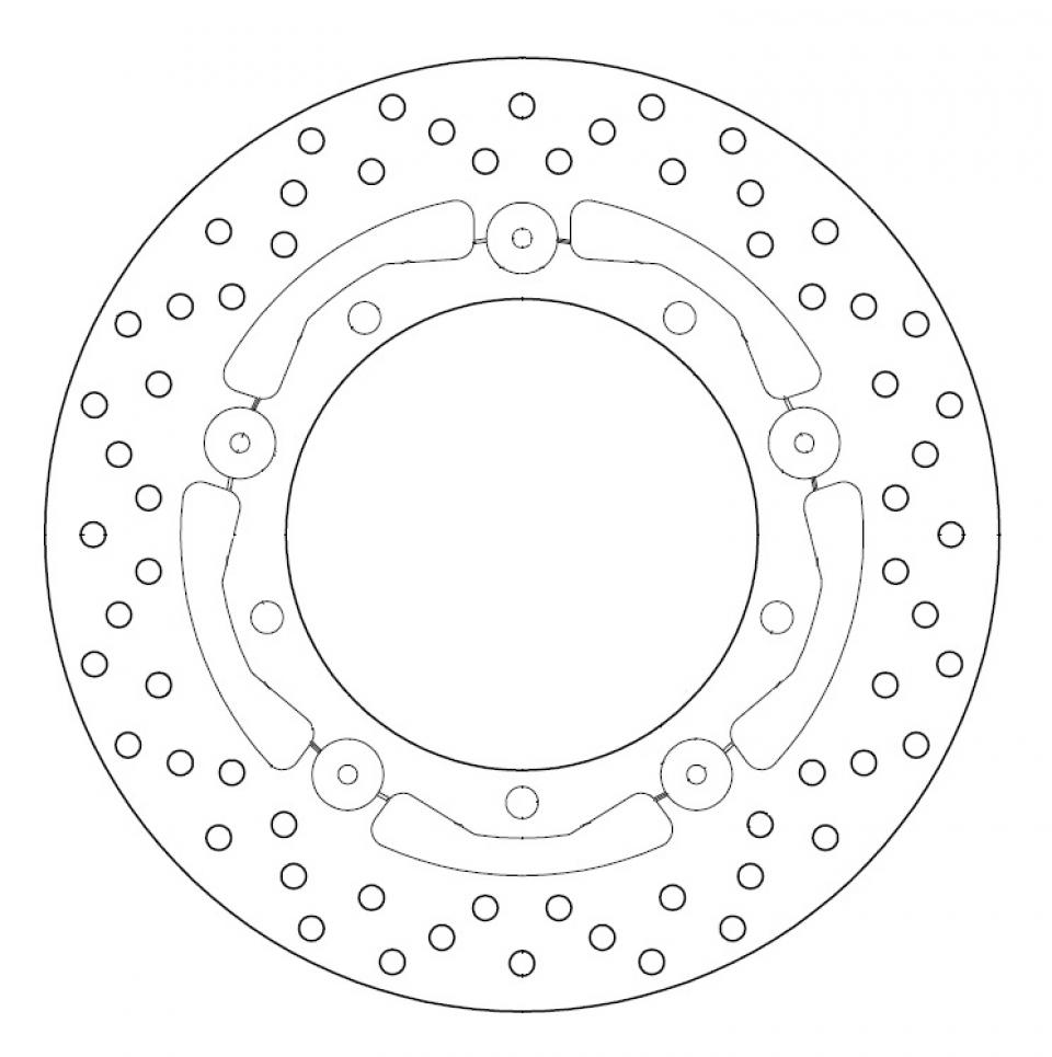 Disque de frein Ferodo pour Scooter Yamaha 125 Ypr X-Max 2006 à 2018 AV Neuf