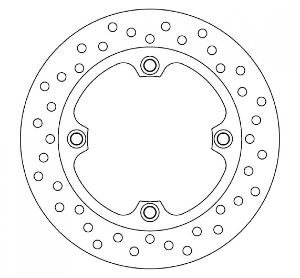 Disque de frein Ferodo pour Moto Honda 600 Cb F Hornet 2007 à 2014 AR Neuf
