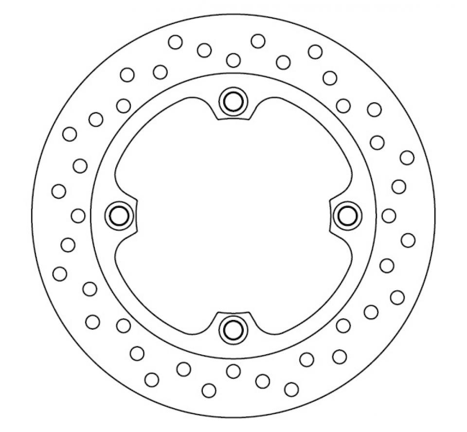 Disque de frein Ferodo pour Moto Honda 600 Cb F Hornet 2007 à 2014 AR Neuf