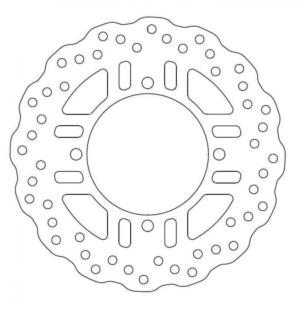 Disque de frein Ferodo pour Moto Kawasaki 900 Z Abs A2 Euro4 2017 à 2022 AR Neuf