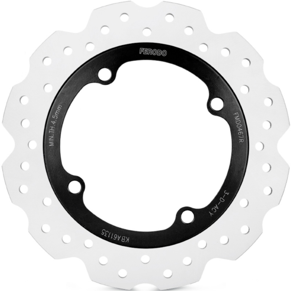 Disque de frein Ferodo pour Moto Honda 650 Cb R 2019 à 2022 AR Neuf