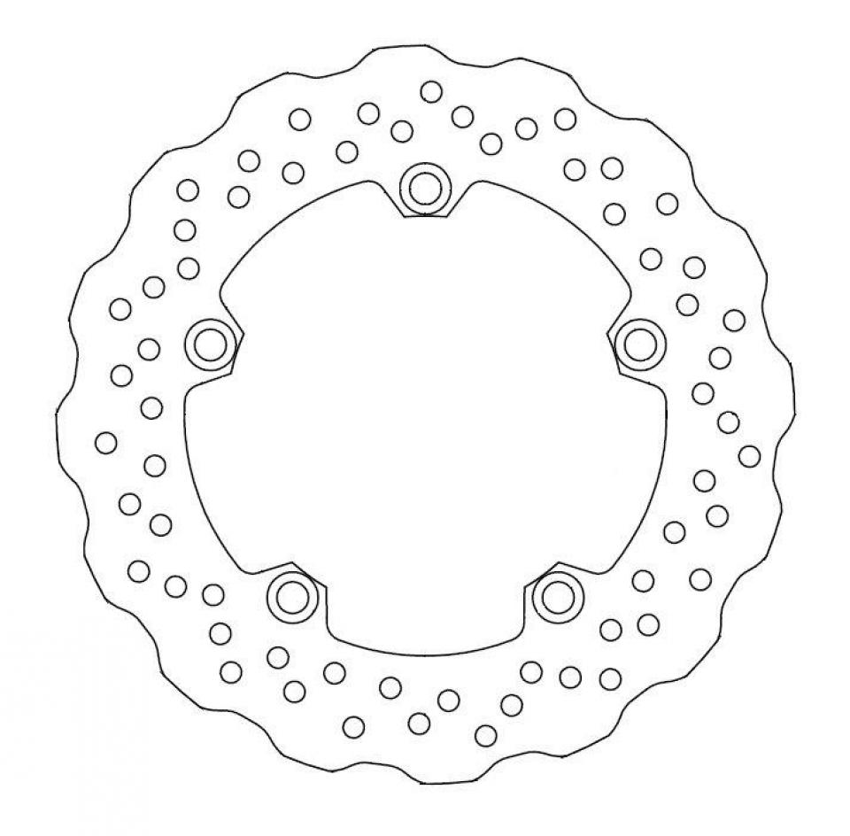 Disque de frein Ferodo pour Moto Yamaha 700 YZF R7 2022 à 2023 AR Neuf