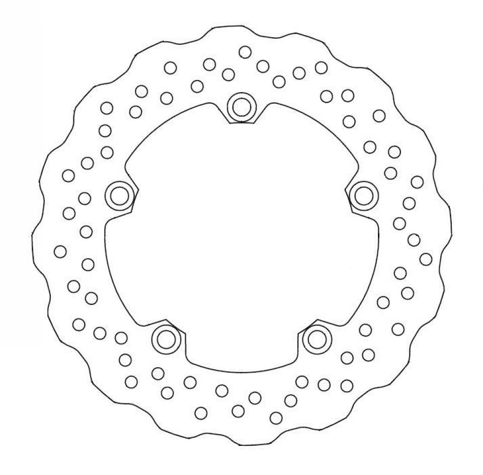 Disque de frein Ferodo pour Moto Yamaha 700 YZF R7 2022 à 2023 AR Neuf