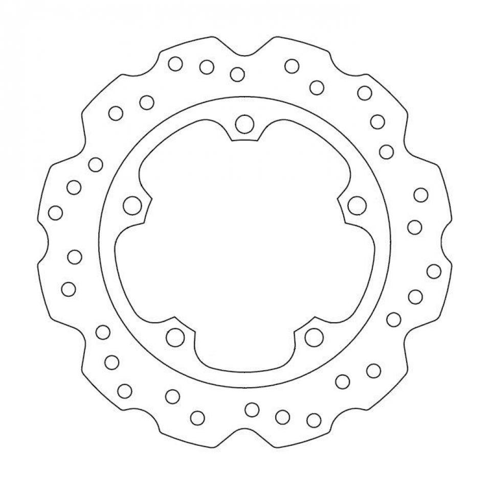 Disque de frein Ferodo pour Moto Honda 700 NC Integra D Dct 2012 à 2013 AR Neuf