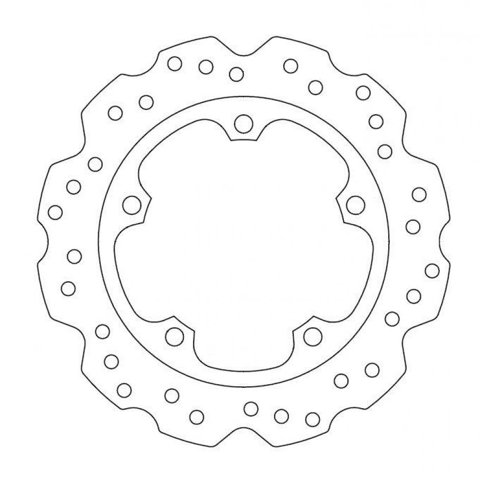 Disque de frein Ferodo pour Moto Honda 700 NC Integra D Dct 2012 à 2013 AR Neuf