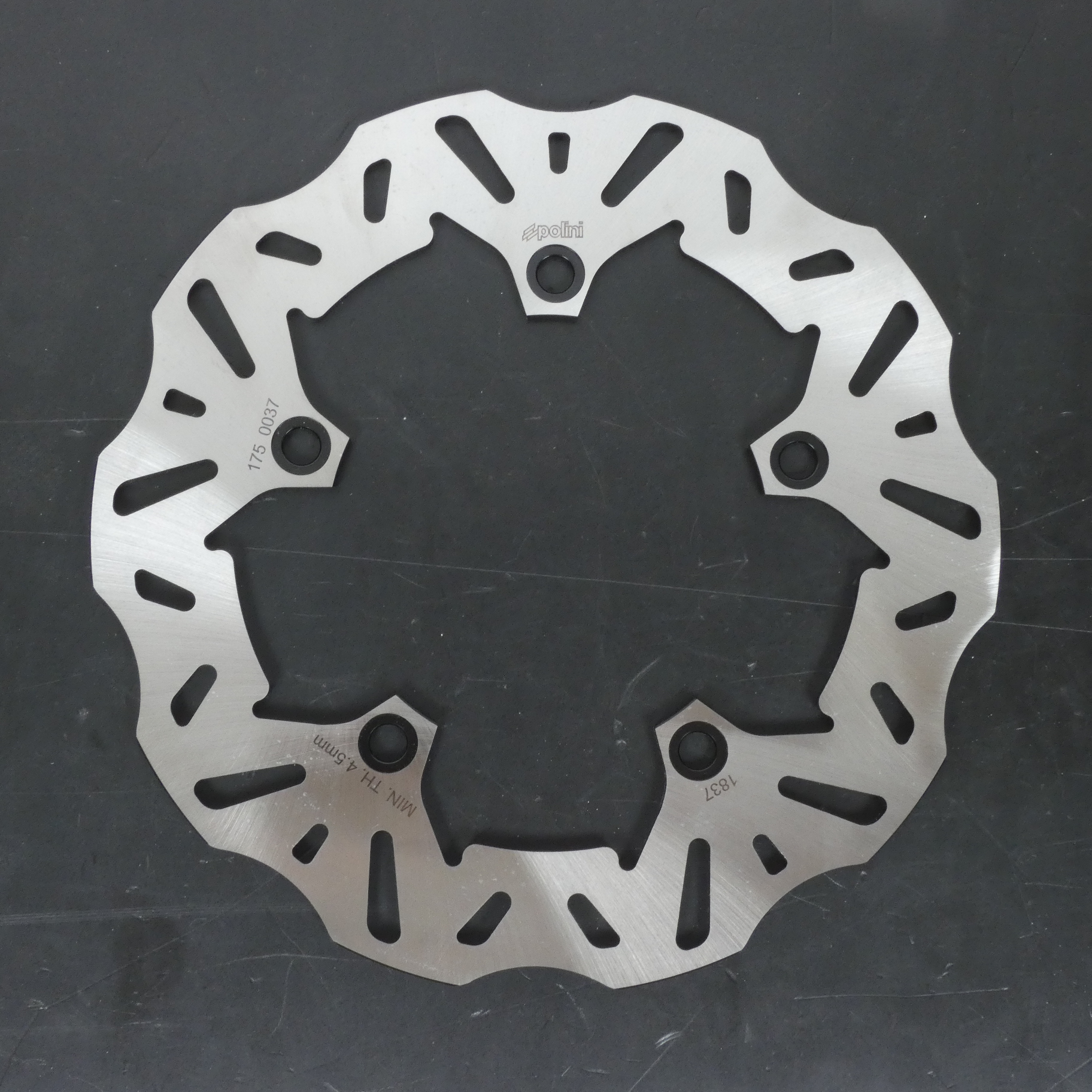 Disque de frein Polini pour scooter Kymco 125 People Gti 175.0037 Ø259mm Ep5.1mm